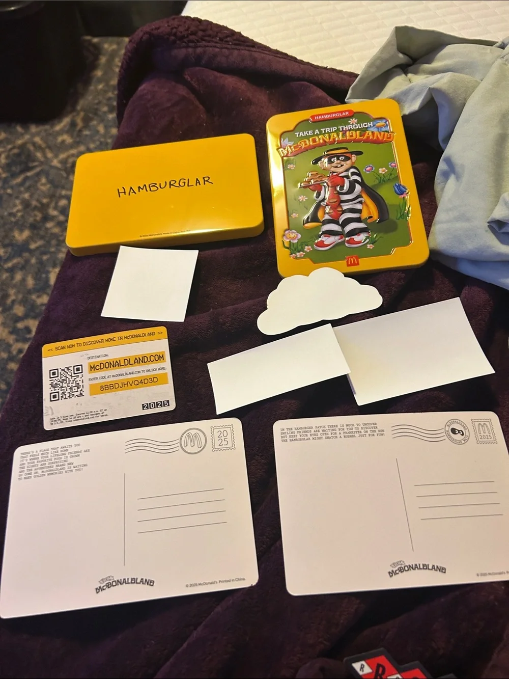 McDonald's McDonaldland Trading Cards - Yellow & Green Accents